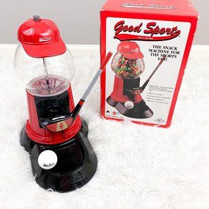 Vintage Good Sports Gumball Snack Machine Golf NEW